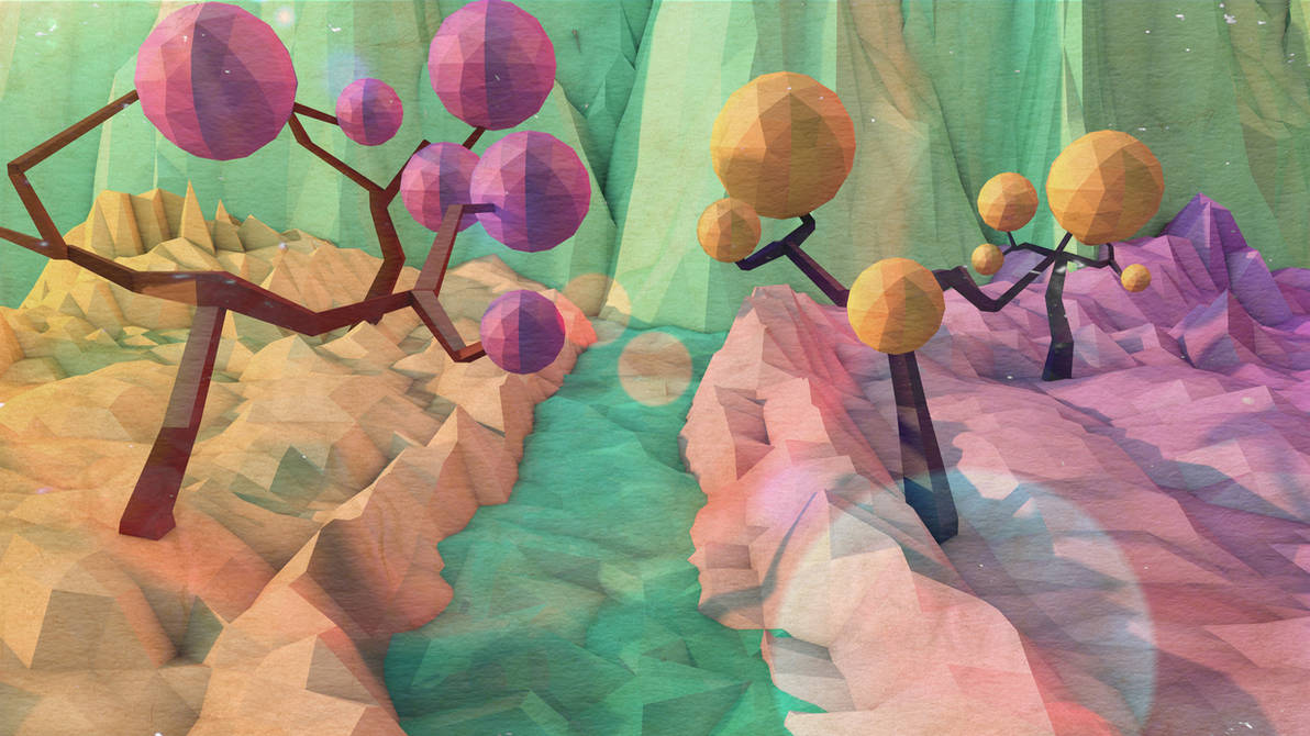 Elixir Low Poly Low Poly Riverside by EX1710 on DeviantArt
