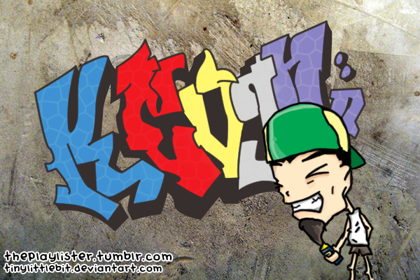 Draw Names Kevin How To Draw The Name Kevin In Graffiti
