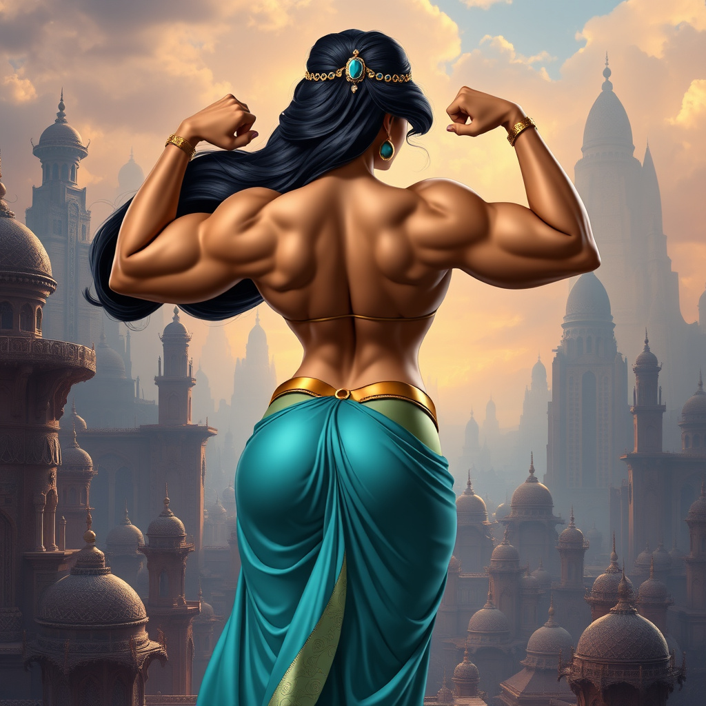 Princess Bodybuilder Aladdin Princess Jasmine As A Bodybuilder by Allanzm on DeviantArt