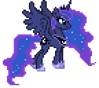 Princess Luna (Season 2) walking