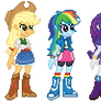 Equestria Girls - Mane 6