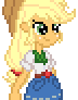 Equestria Girls - Applejack idle