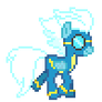 Fleetfoot trotting (Wonderbolt uniform)