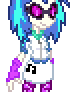 Equestria Girls - Vinyl Scratch idle