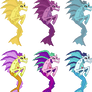 Equestria Girls - The Dazzlings (siren form)