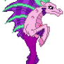 Equestria Girls - Aria Blaze (siren) floating