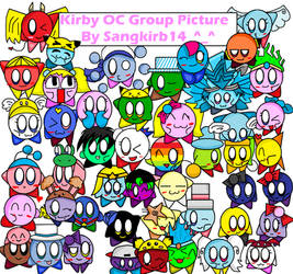 Kirby OC Group Picture