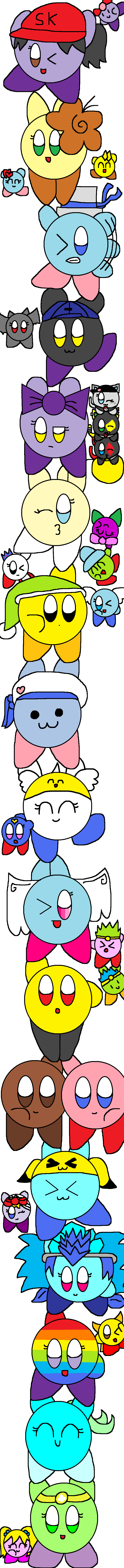 My Kirby OC Friends Tower