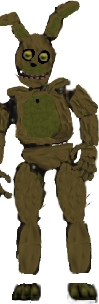 Fixed springtrap by bunnytbonnie on DeviantArt