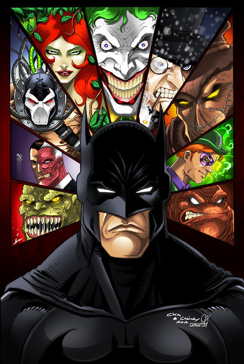 The Batman colors by c-crain on DeviantArt