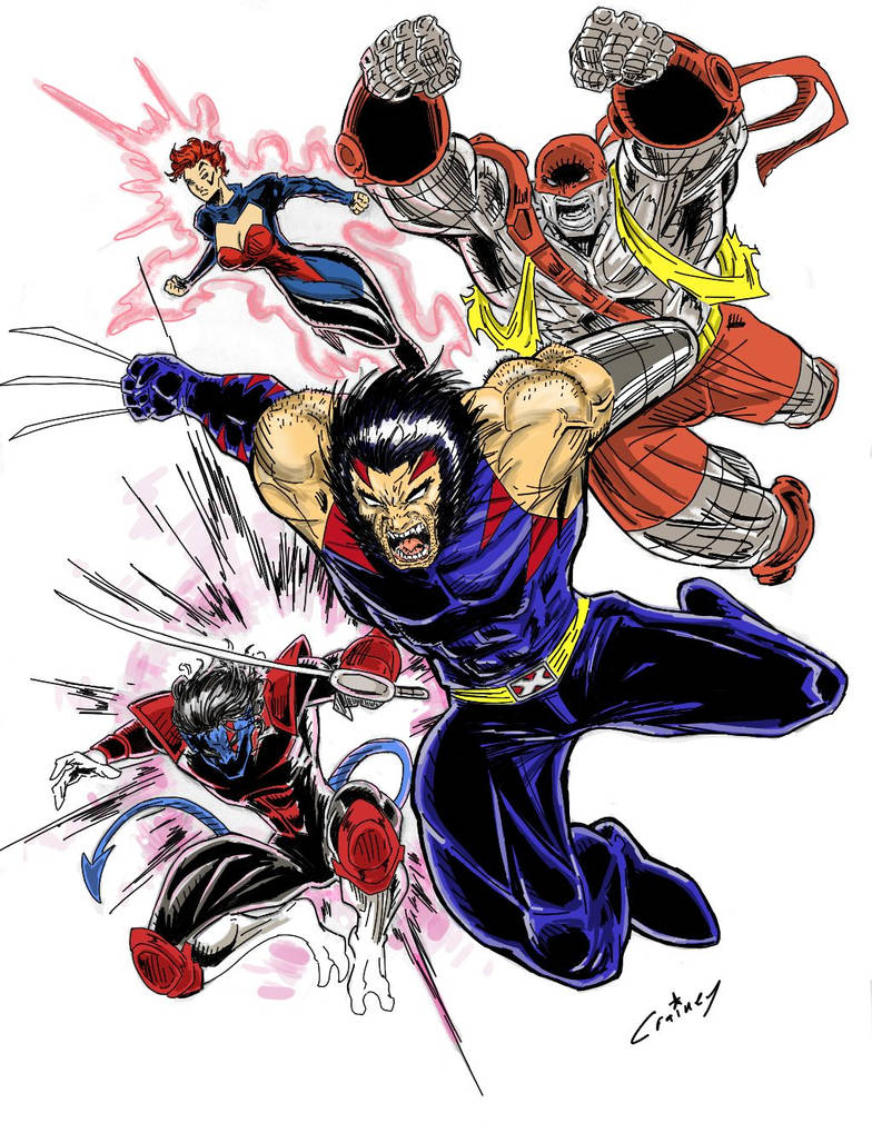 age of apocalypse COLORS by c-crain on DeviantArt