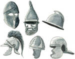 ancient helmets