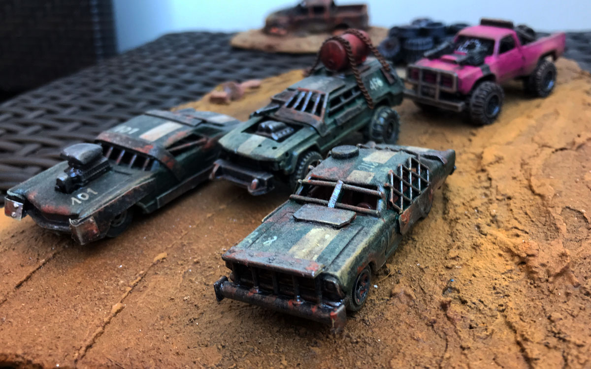Gaslands: Warden Team by Kluwe on DeviantArt