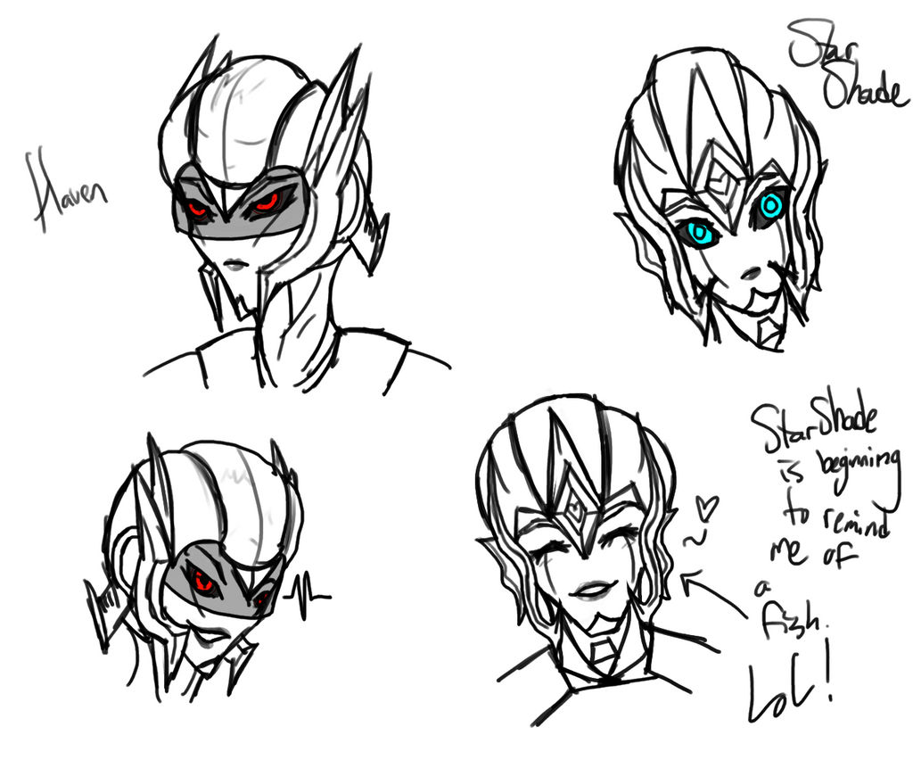 Transformers OC Head Practice by YanderePrime on DeviantArt