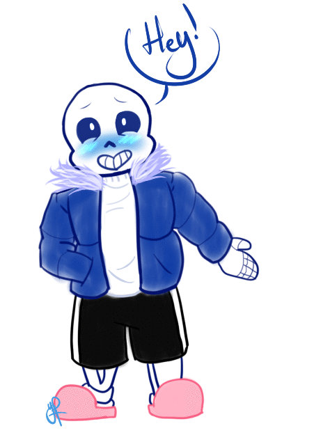 Undertale: Feverishly Waving Sans? by YanderePrime on DeviantArt