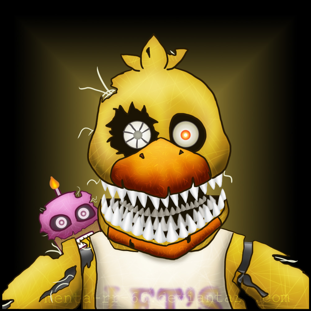 Withered Chica UCN Icon Remake by GamingBoiYT on DeviantArt