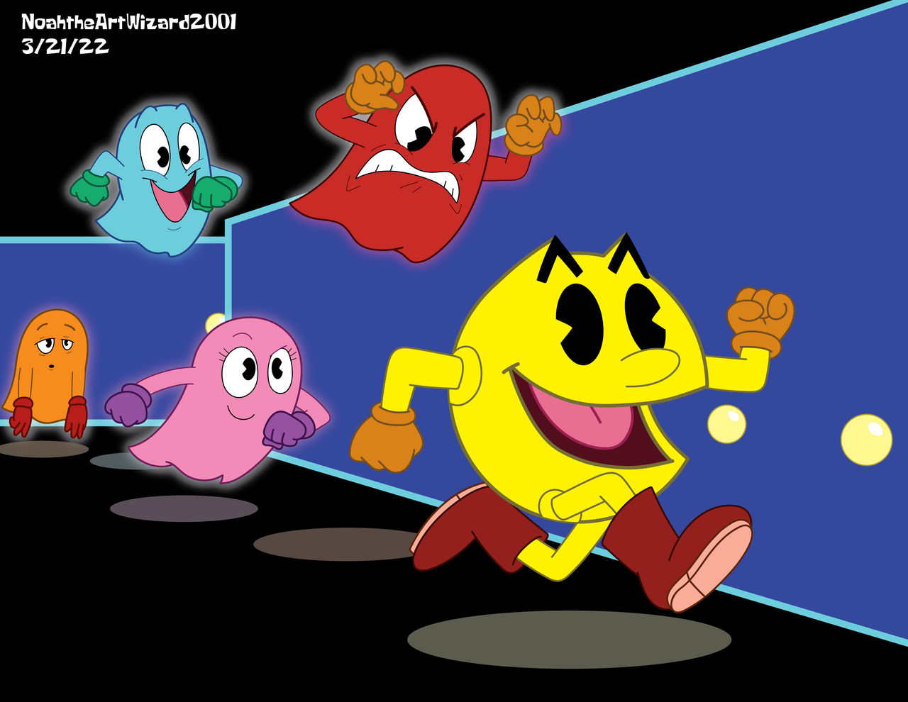 Remake Pacman Remake: Pac-Man by NoahtheArtWizard2001 on DeviantArt