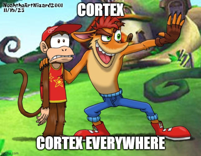 Cortex, Cortex Everywhere by NoahtheArtWizard2001 on DeviantArt