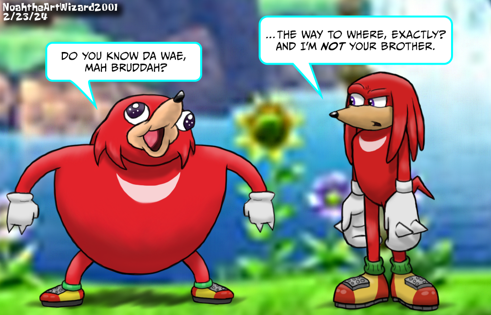 He Duzzent Know Da Wae