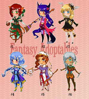 Adoptables:Fantasy Set[CLOSED]