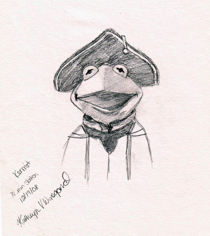 Capt. Kermit the Frog by elventreedweller1989 on DeviantArt