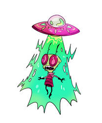 Invader Zim Abducted