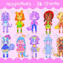 Cute Adopts Batch 1 / Open / Set price