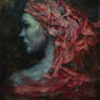 Agnieszka Wencka, oil on canvas, 80 x 80