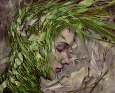 Jade, oil on canvas, 80 x 100, Agnieszka Wencka