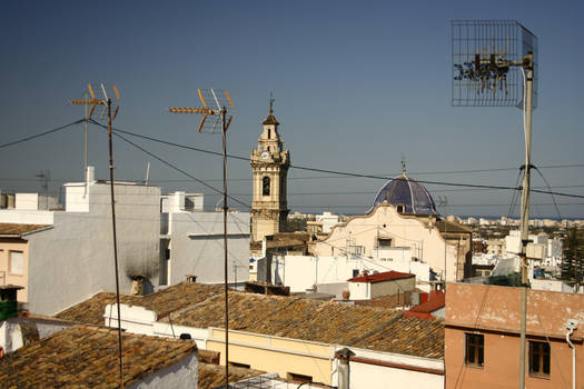 rooftops and wires