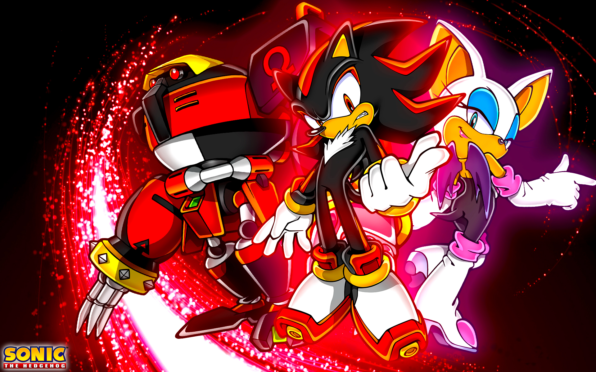 Sonic,Shadow And Silver Wallpaper by SonicTheHedgehogBG on DeviantArt