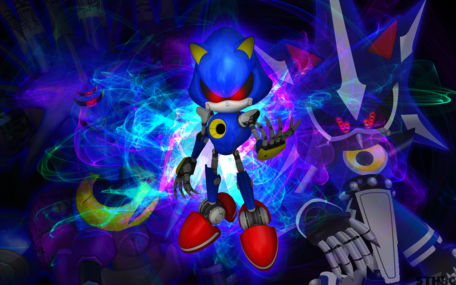 HD metal sonic wallpapers