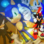 Sonic,Shadow And Tails - Wallpaper