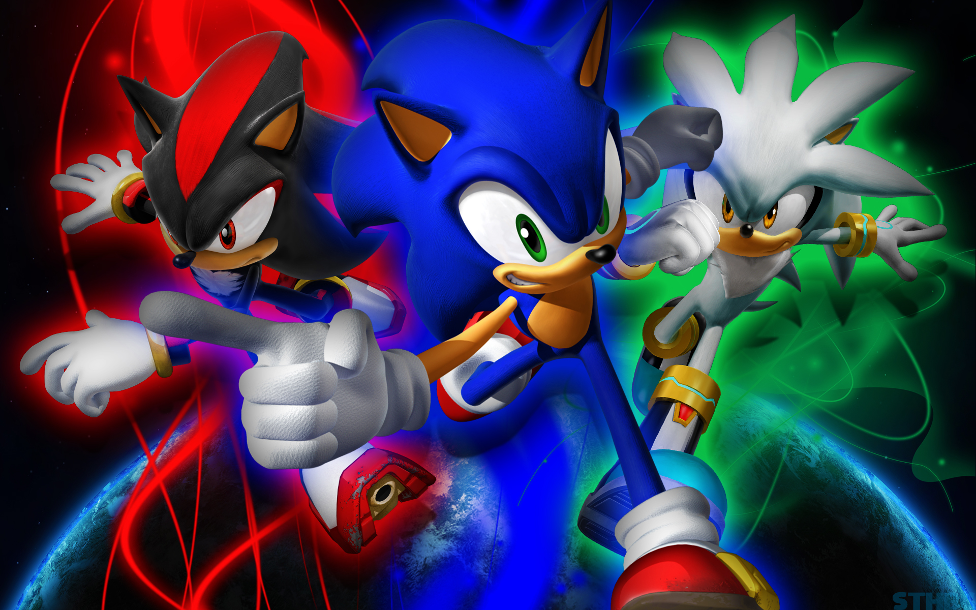 Sonic and Shadow Wallpaper by TheDmgirl on DeviantArt  Sonic and shadow, Silver  the hedgehog wallpaper, Sonic