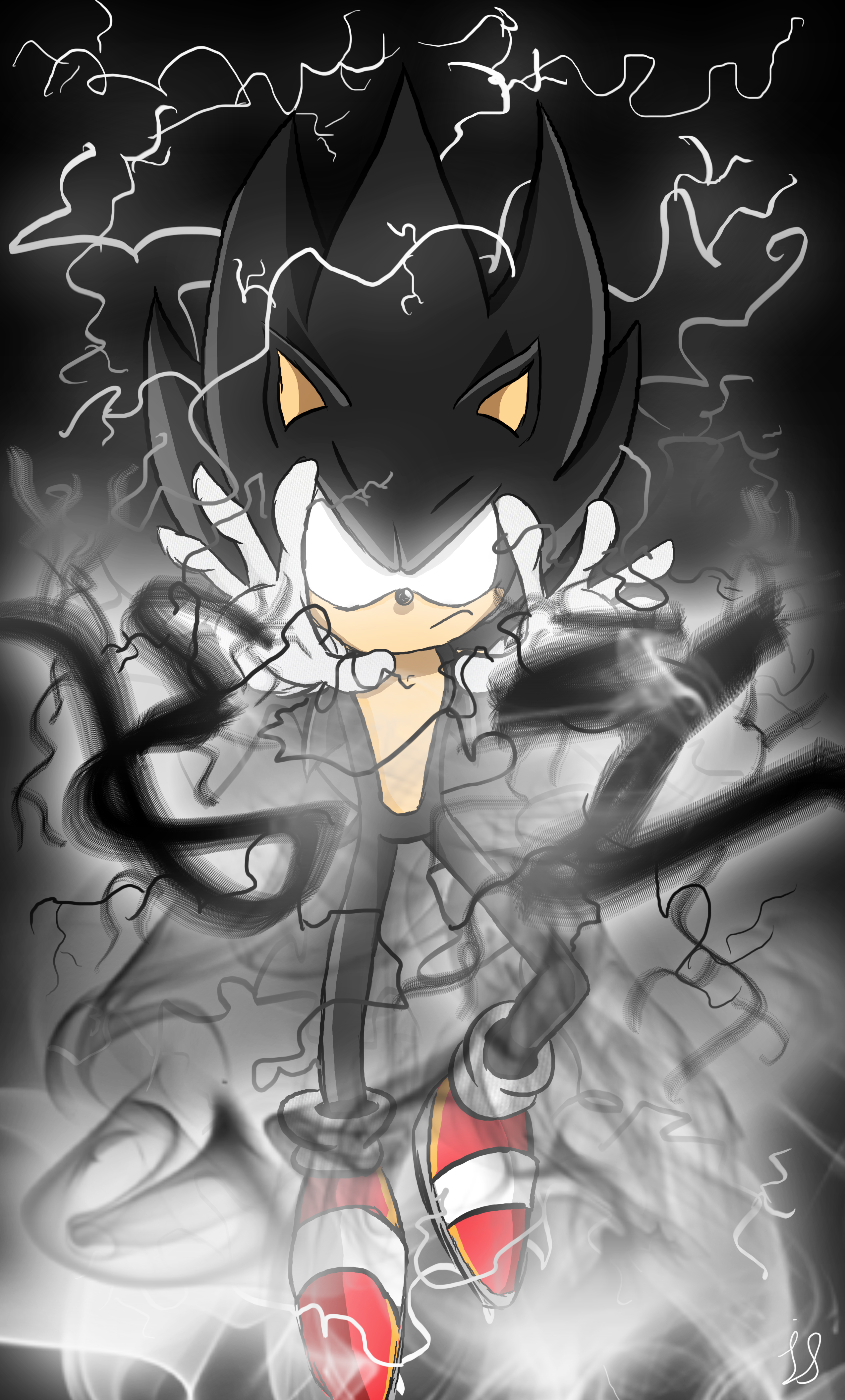 Dark Sonic by Baitong9194 on deviantART