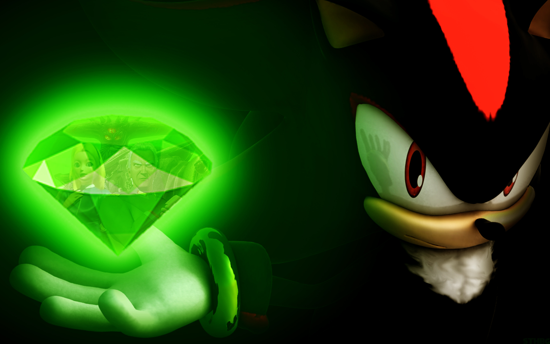 Wallpaper shadow the hedgehog