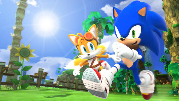 Sonic Boom - Sonic And Tails - Wallpaper