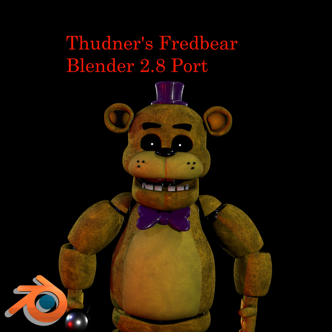 Fredbear Model (based off UCN) by JackFazbearGames on DeviantArt