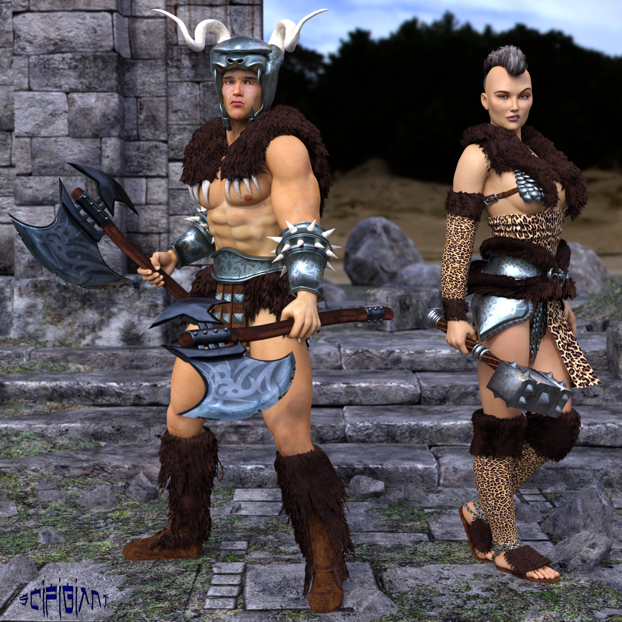 Barbarian Warriors