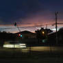 Sky in three layers of color -Curitiba city-