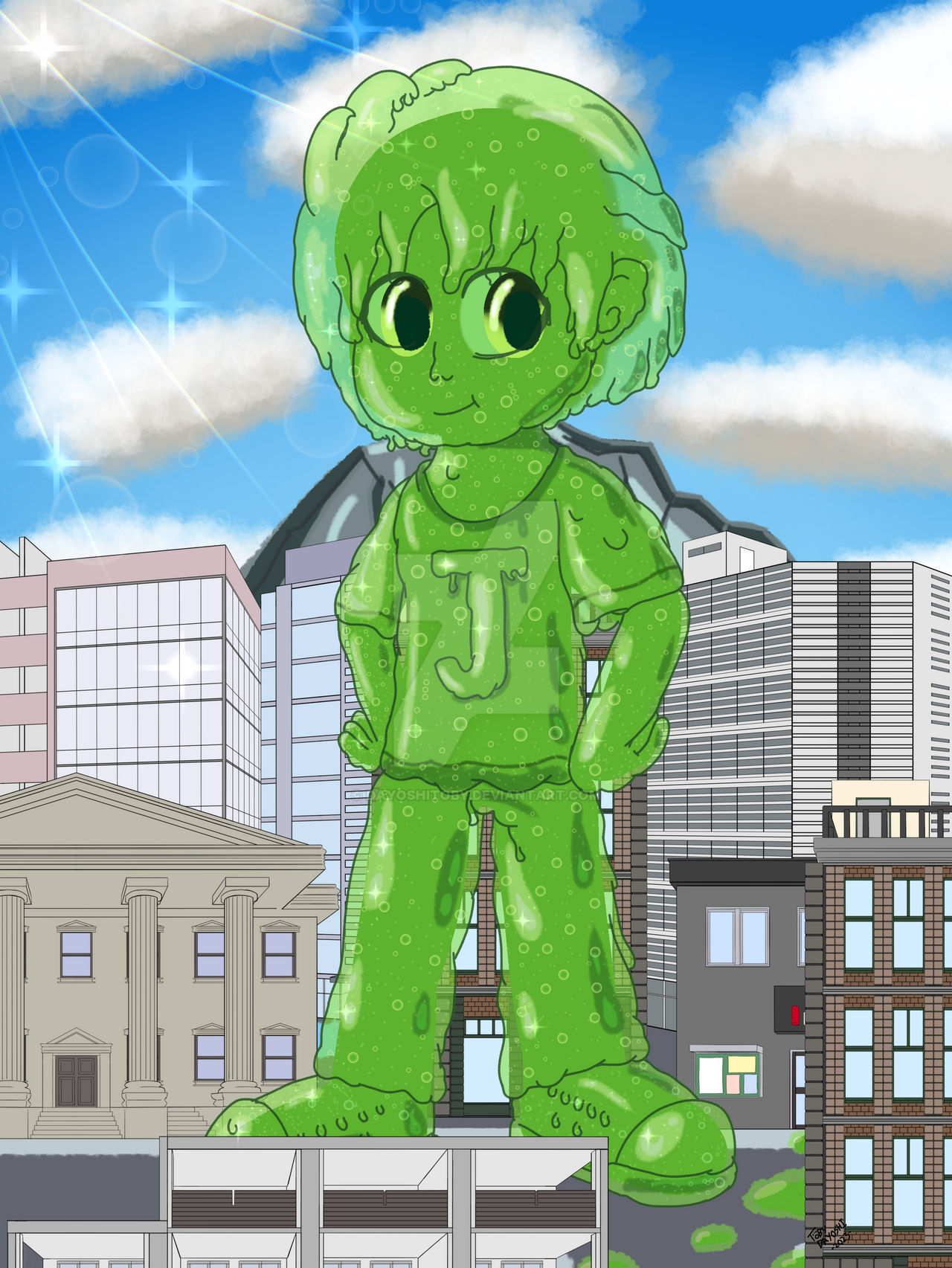 Jacob Rott Slime Jacob the Slime by DaYoshiToby on DeviantArt