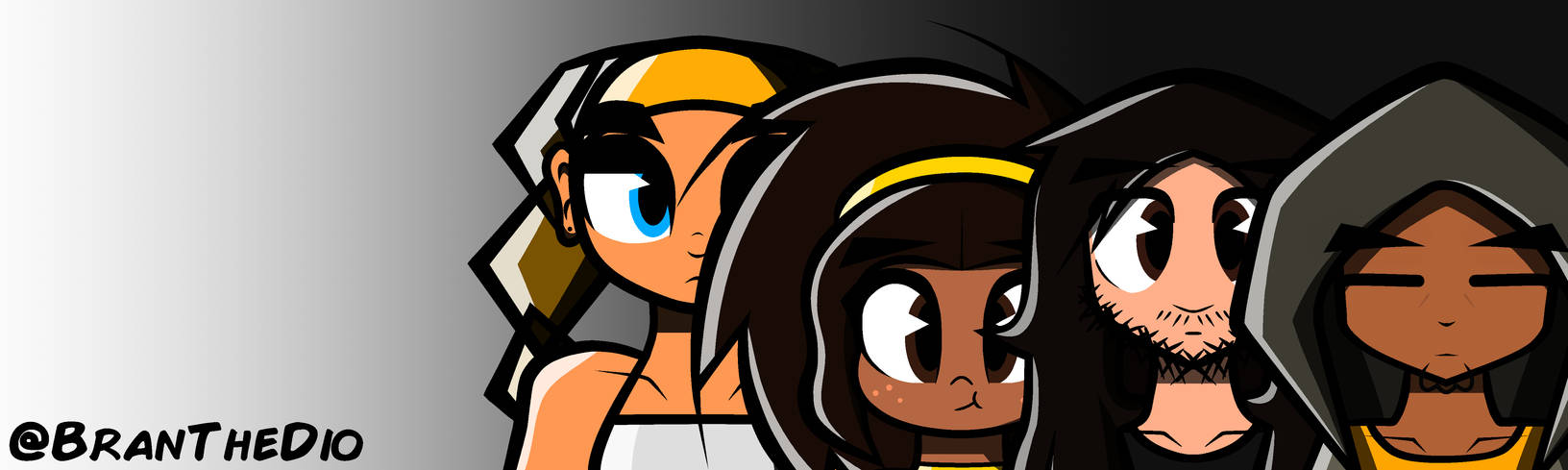 New Twitter/DeviantArt Header #1 by BranTheDio on DeviantArt