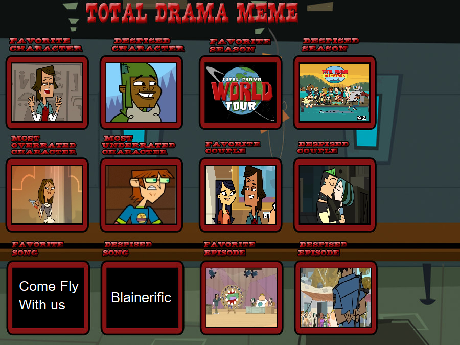 My Total Drama Controversy Meme