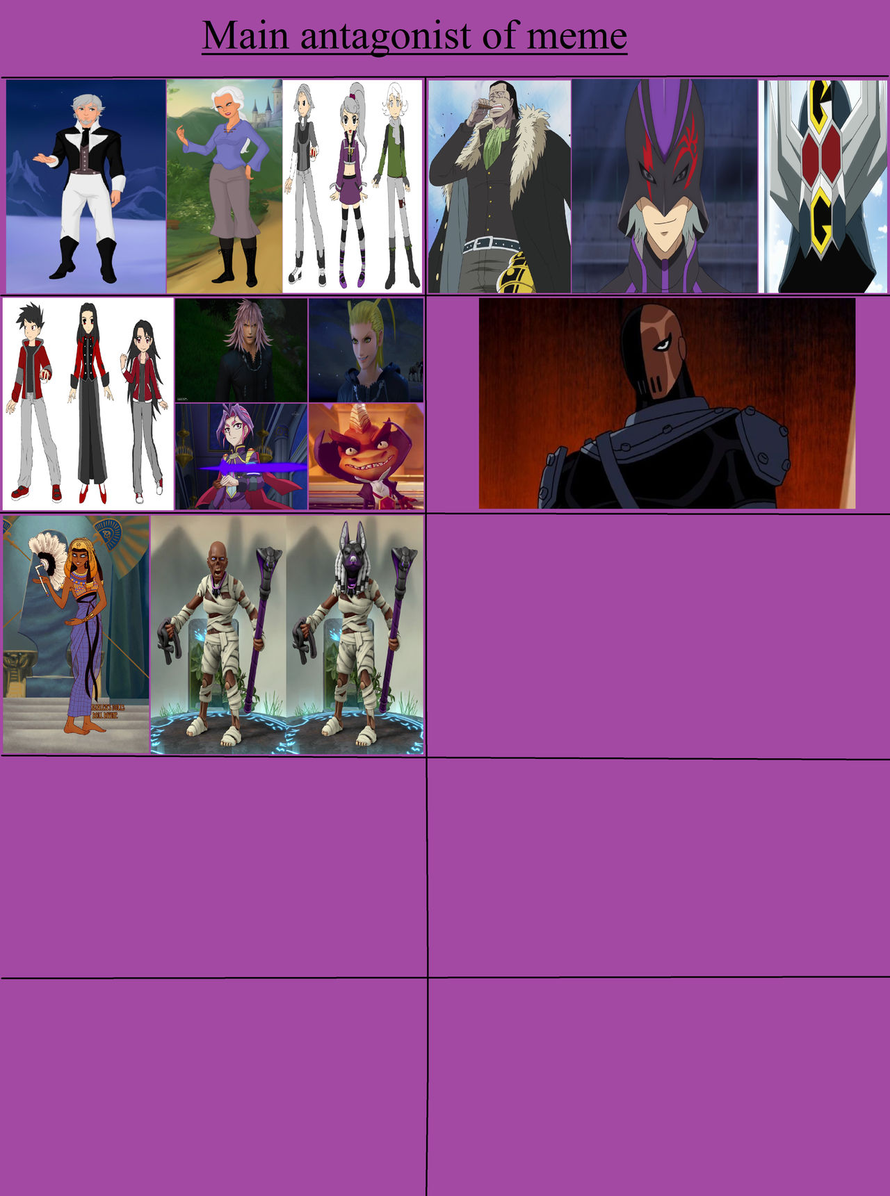 Main Antagonists of Alpha Rangers: Evolution by AlphaOmega-Duelist35 on ...