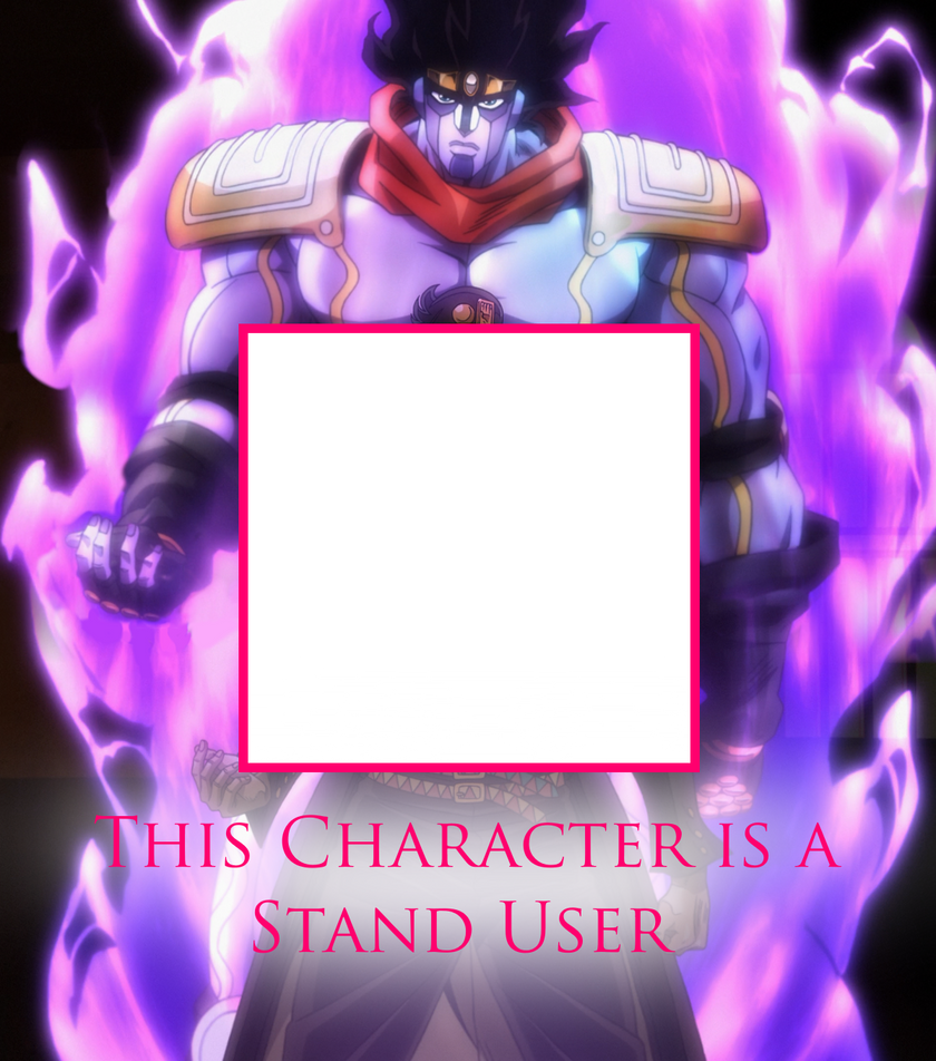 Stand Refrence This Character is a Stand User by AlphaOmega-Duelist35 on DeviantArt