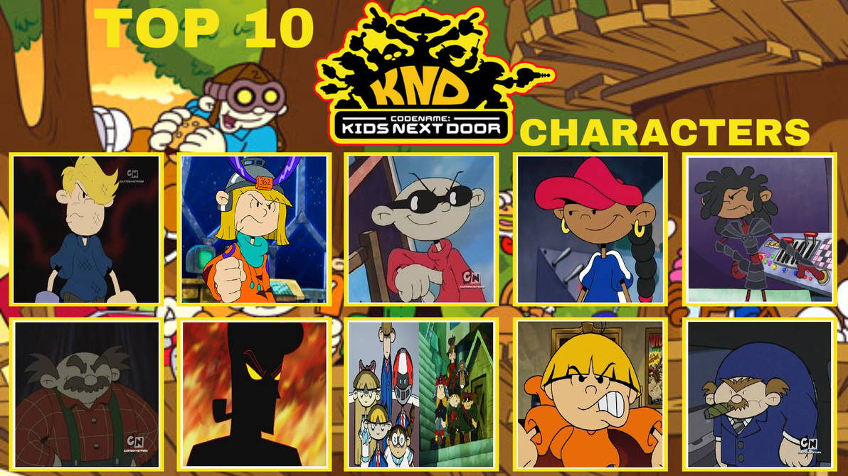 Top 10 KND Characters by OmegaDuelist274 on DeviantArt
