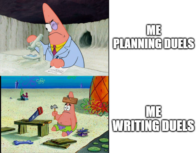Mind Scripting Powershell Meme Meme: Scripting Duels by AlphaOmega-Duelist35 on DeviantArt