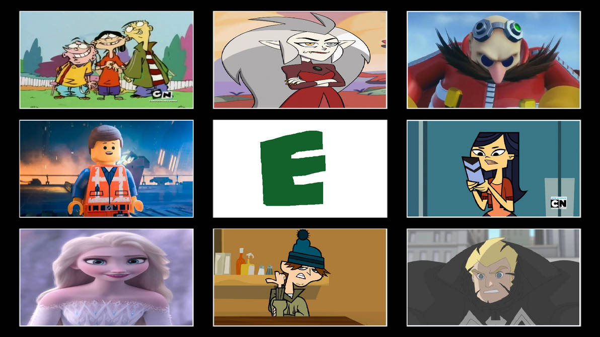 Favorite Letter E Characters by AlphaOmega-Duelist35 on DeviantArt