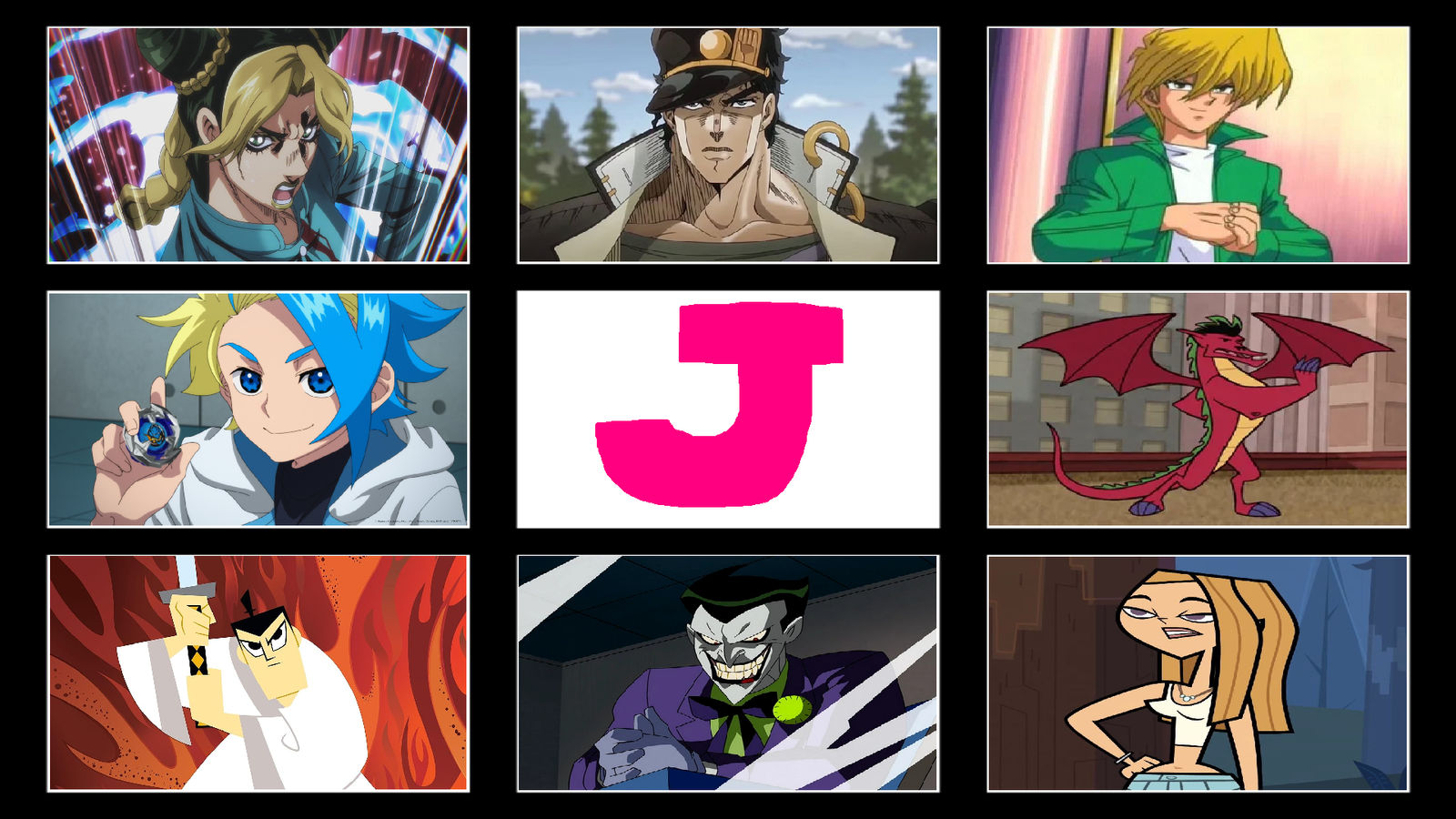 Letter R J Characters Favorite Letter J Characters by AlphaOmega-Duelist35 on DeviantArt
