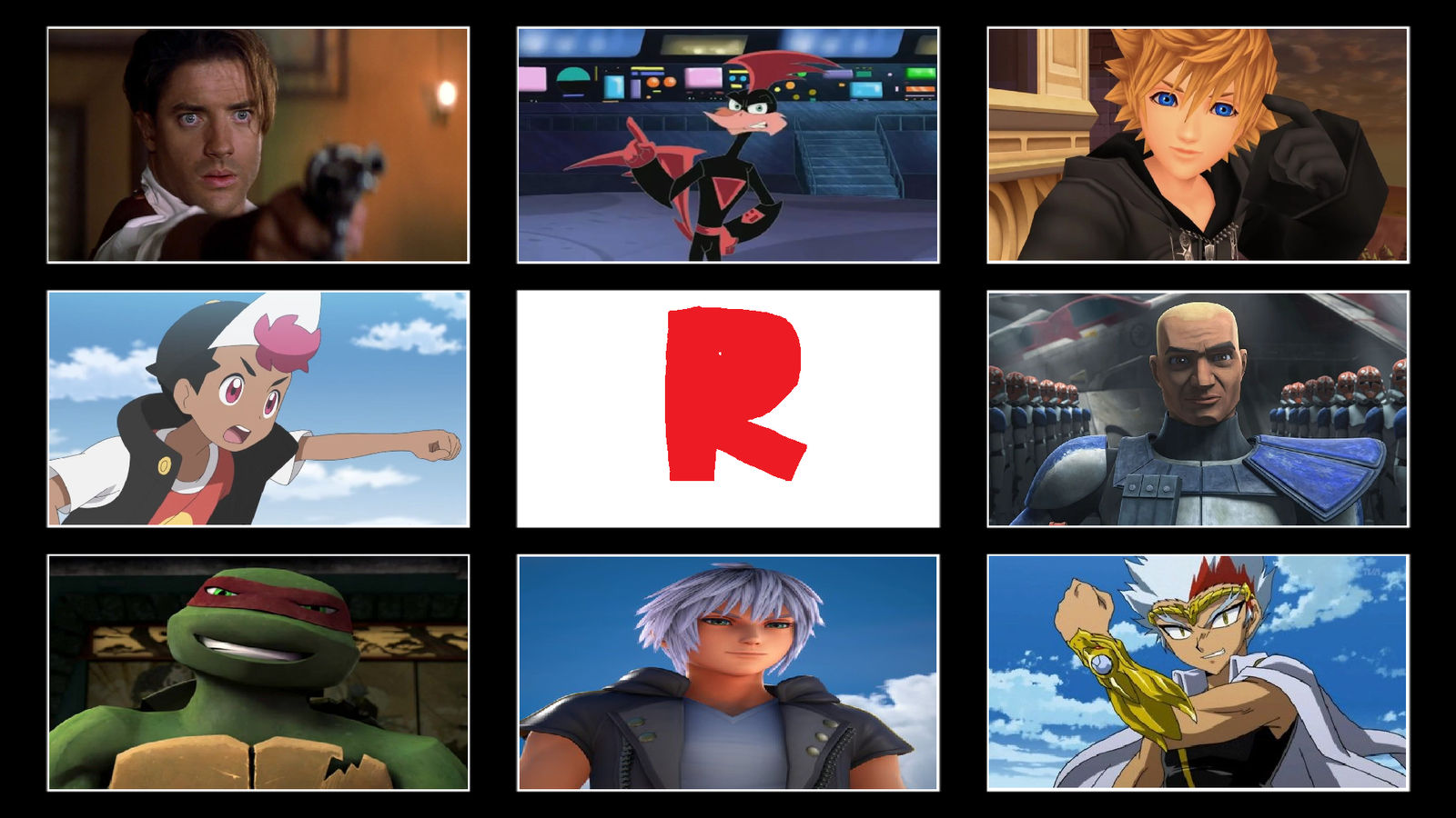 Favorite Letter R Characters by AlphaOmega-Duelist35 on DeviantArt